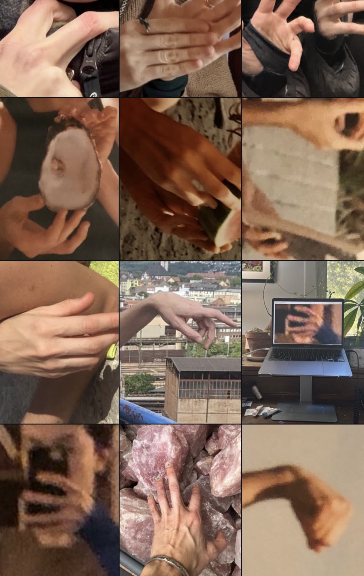 An image of a person with a computer generated orchid face filter superimposed over their face. The blue white speckled pattern of the orchid face filter matches the pattern on their shirt.